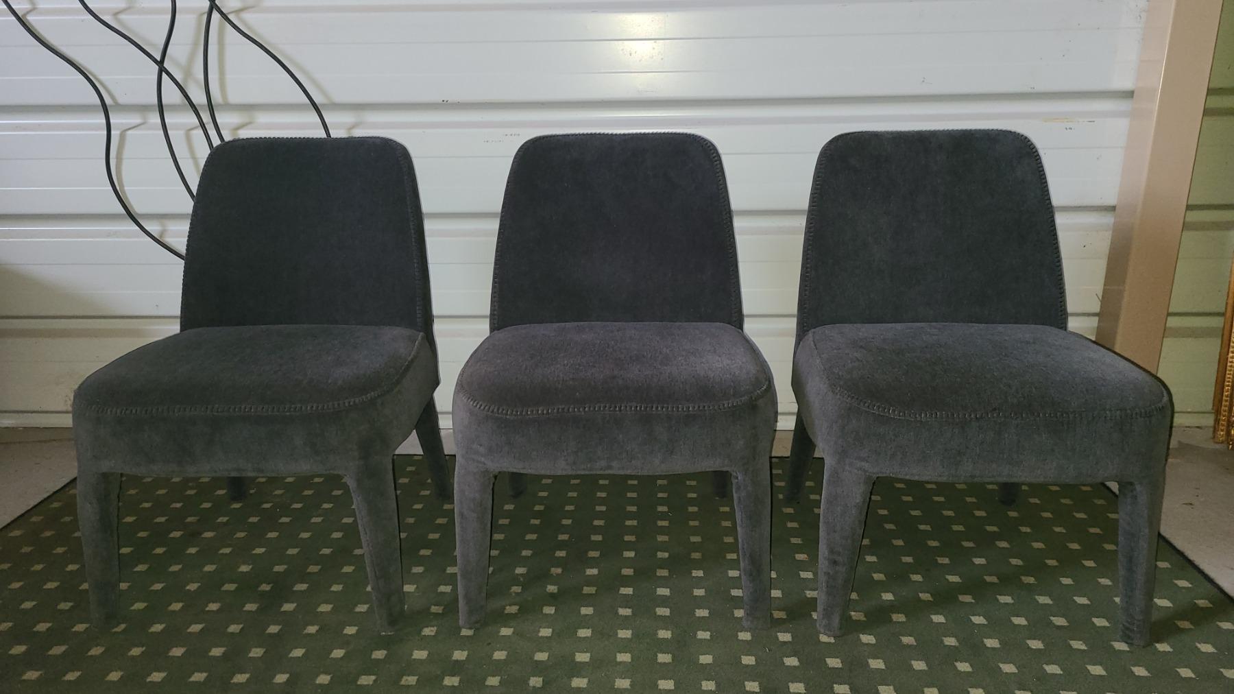 3 Chaises  Par Antonio Citterio Pour Maxalto
