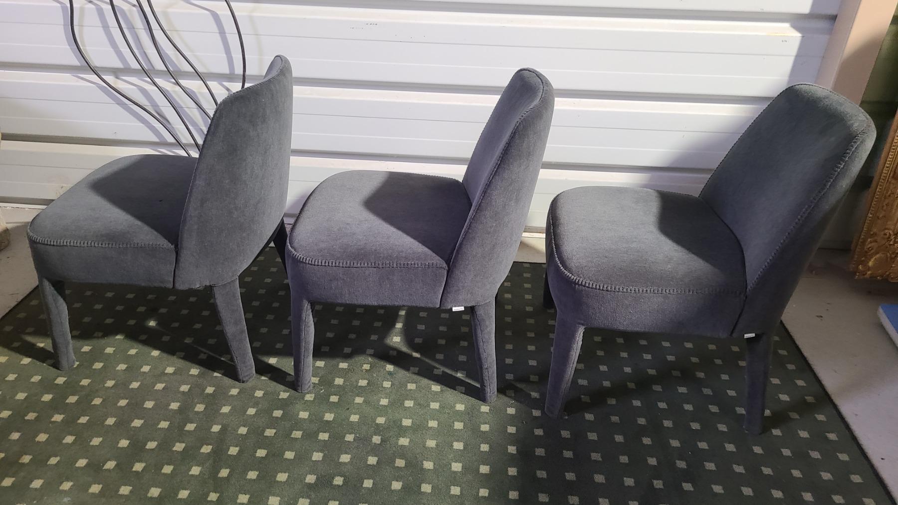 3 Chaises  Par Antonio Citterio Pour Maxalto