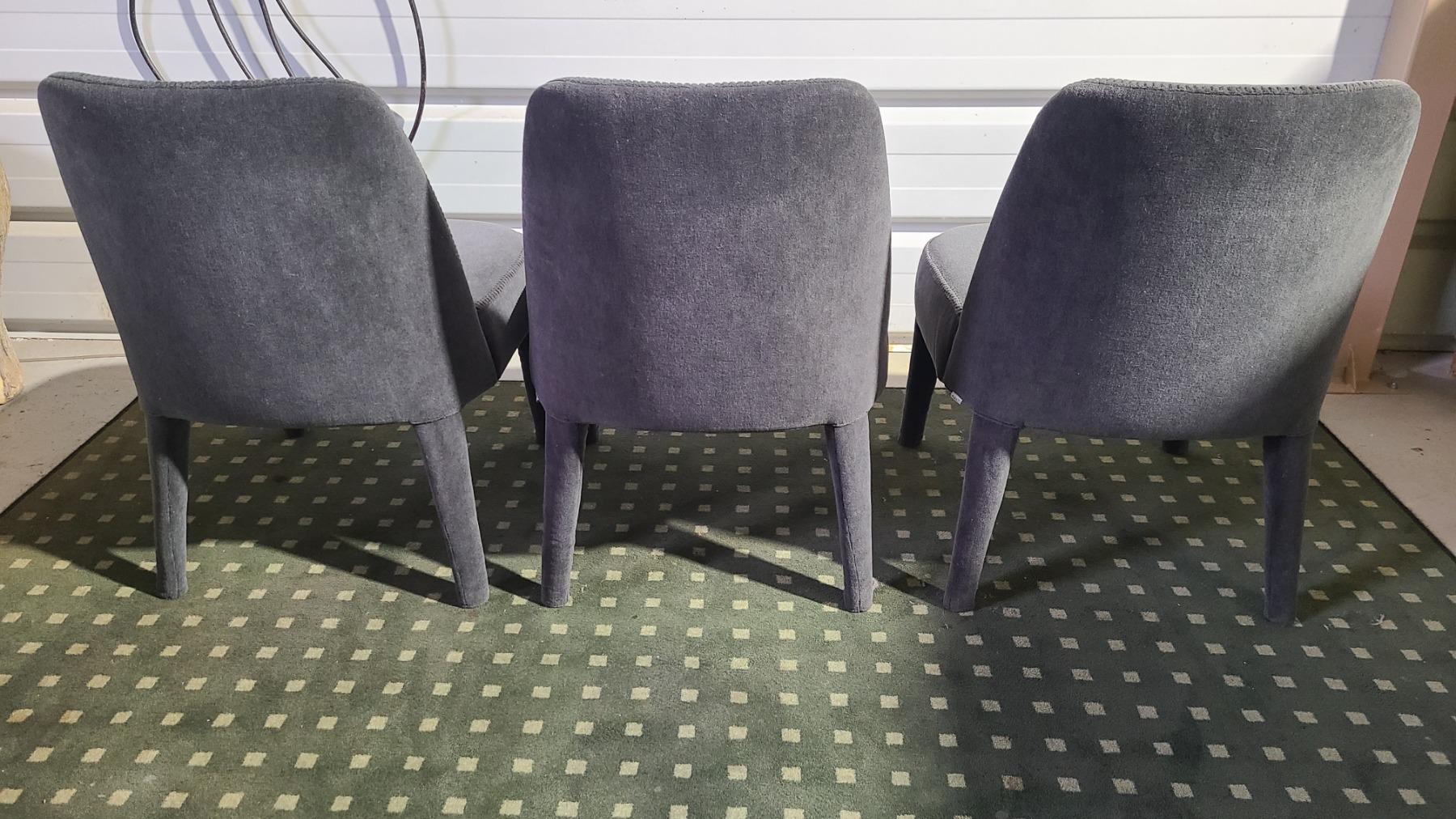 3 Chaises  Par Antonio Citterio Pour Maxalto