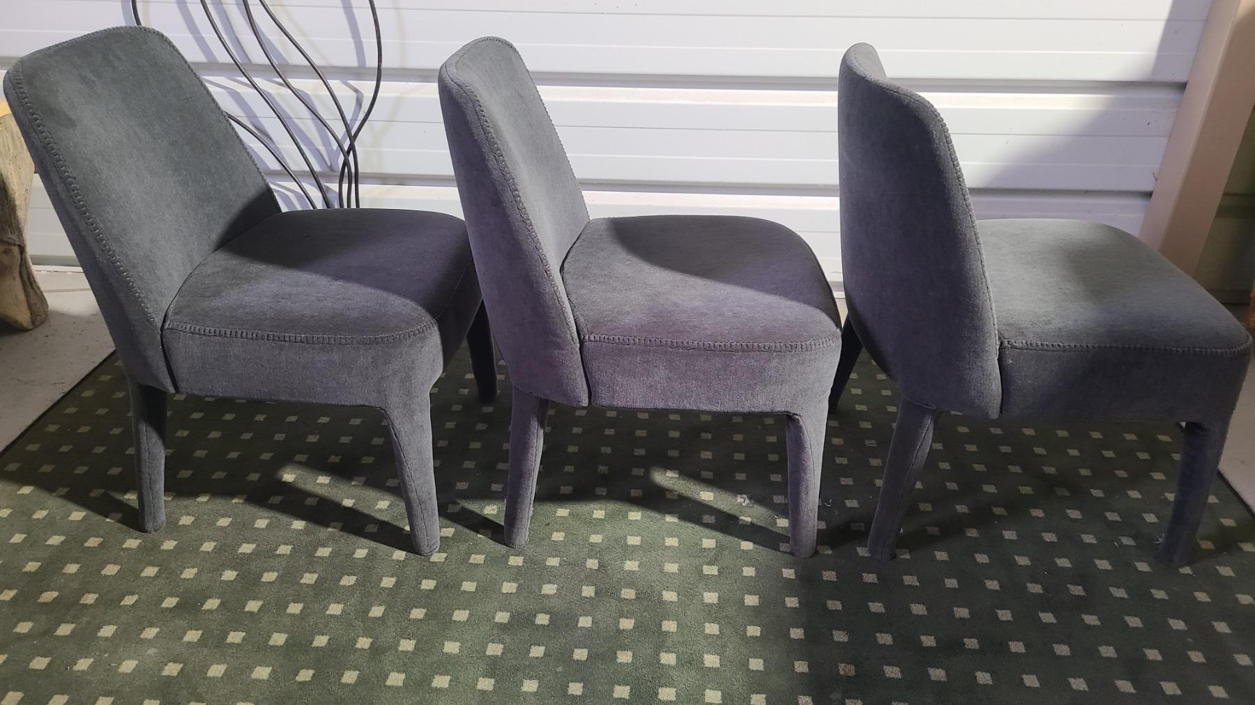 3 Chaises  Par Antonio Citterio Pour Maxalto