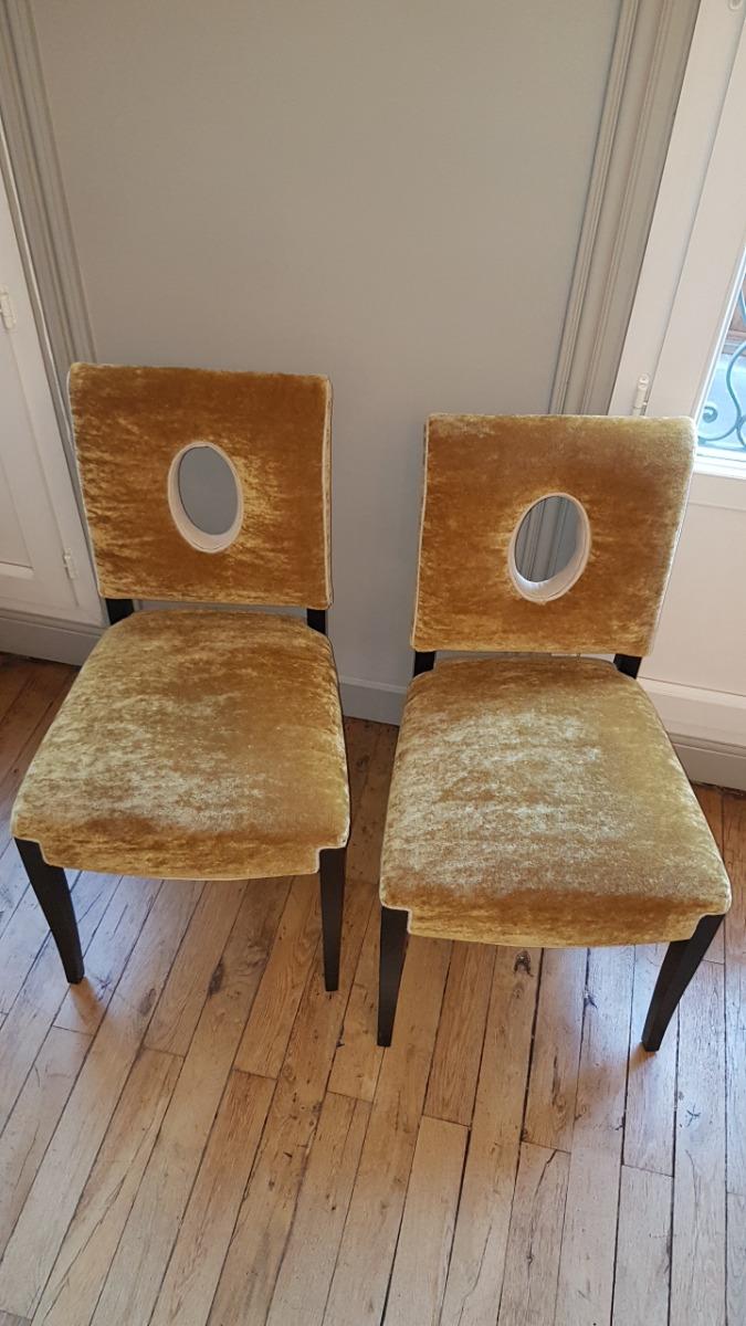 Chaise Style Art Déco 