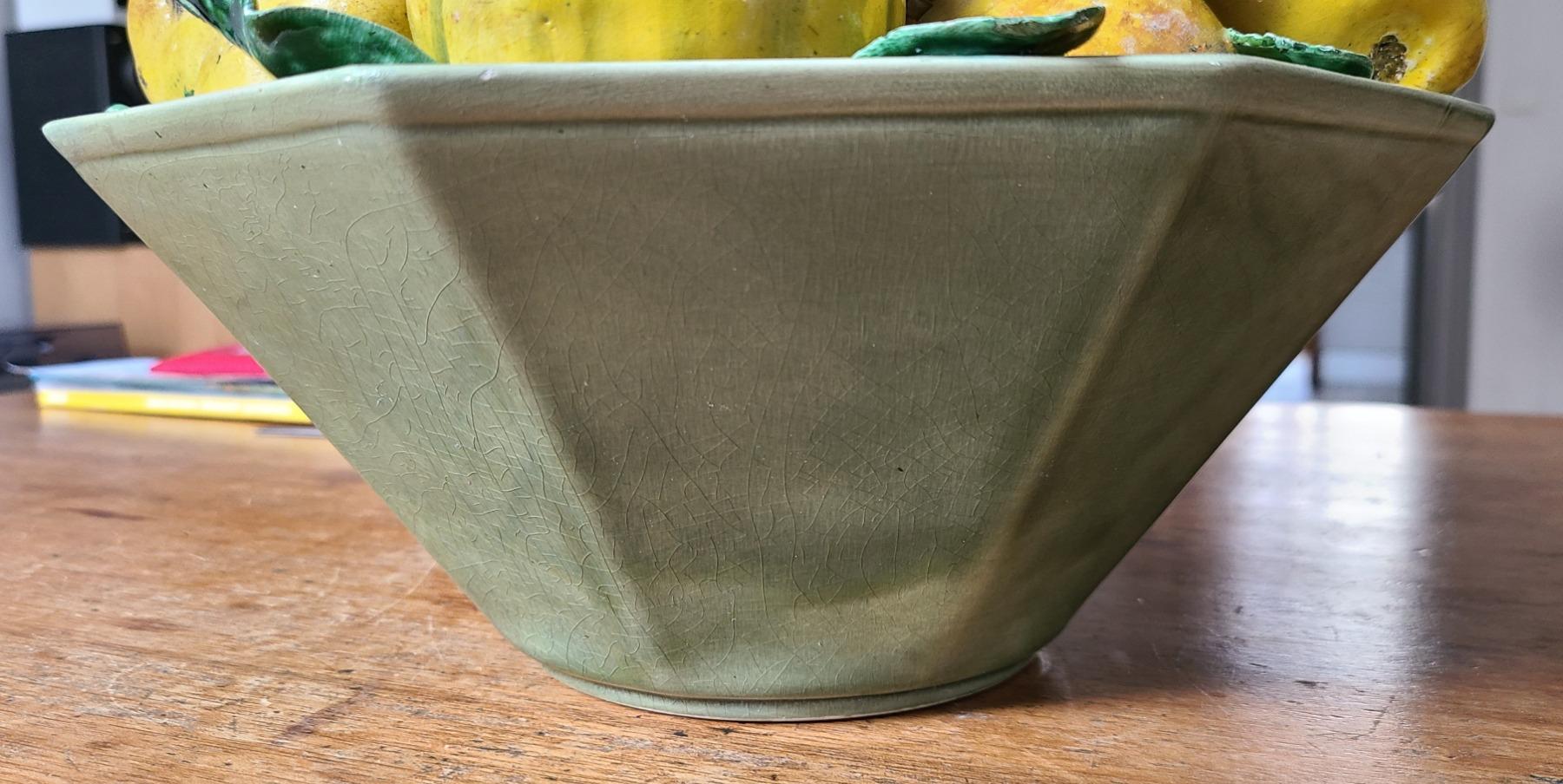 Coupe De Fruit En faience Christine Viennet