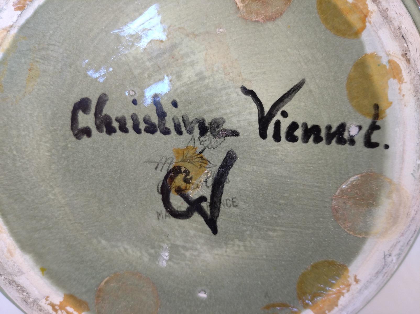 Coupe De Fruit En faience Christine Viennet